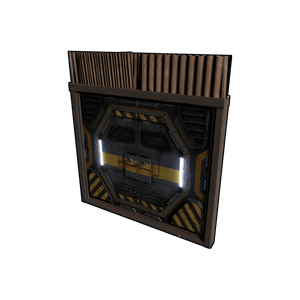 Space Airlock Double Door
