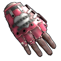 Lovestruck Roadsign Gloves in Rust