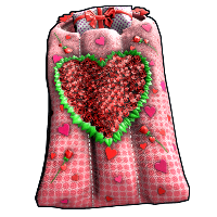 Valentine's Gift Sleeping Bag in Rust