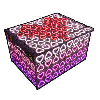 Shining Love Box in Rust