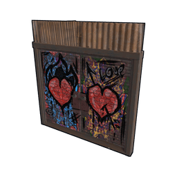 Graffiti Love Double Door