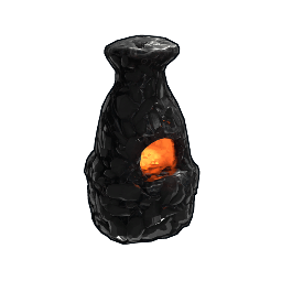 Polished Obsidian Furnace