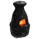 Polished Obsidian Furnace