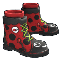 Ladybug Cosplay Boots in Rust