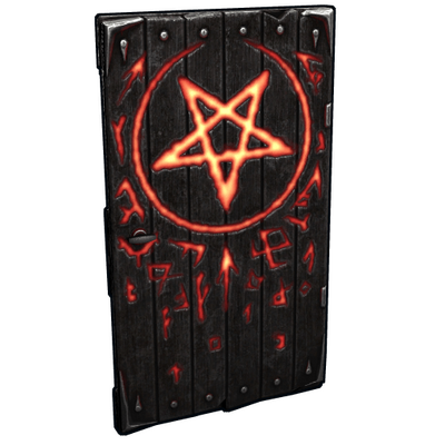 Wooden Door from Hell