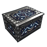 Constellations Small Box in Rust