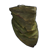 Banana Leaf Bandana in Rust