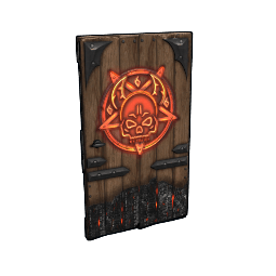 El Diablo Wooden Door