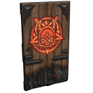 El Diablo Wooden Door