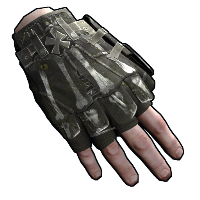 Pirate Roadsign Gloves in Rust