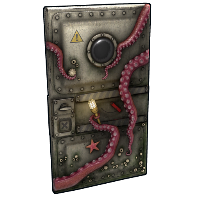 Sunken Door in Rust