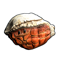 Hermit Crab Rock in Rust