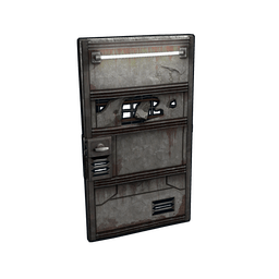 Brutalist Sheet Metal Door