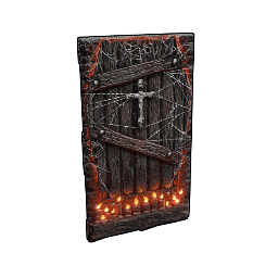 Coffin Wooden Door