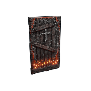 Coffin Wooden Door