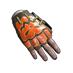 Pumpkin Roadsign Gloves