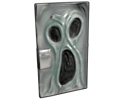 Ghostly Sheet Metal Door