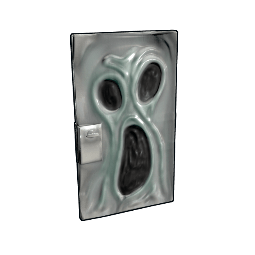 Ghostly Sheet Metal Door