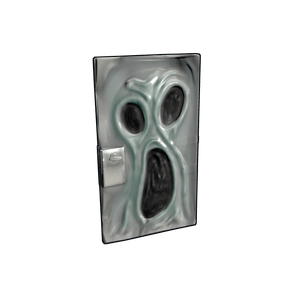Ghostly Sheet Metal Door