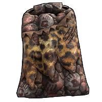 Neanderthal Sleeping Stone in Rust