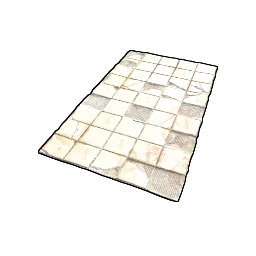 Damaged Tiles Rug