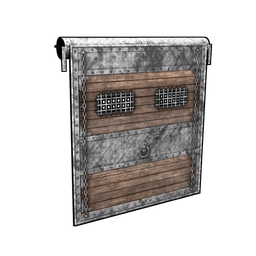 Frontier Rustic Garage Door