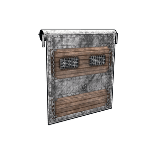 Frontier Rustic Garage Door