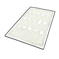 Drywall Rug in Rust