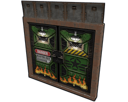 Bombshell Double Armored Door