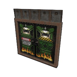 Bombshell Double Armored Door