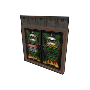 Bombshell Double Armored Door