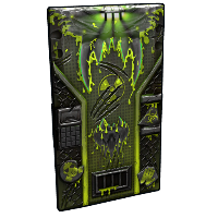 Toxic Wolf Door in Rust