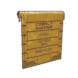 Minted Gold Garage Door