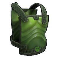 UFO Chest Plate in Rust