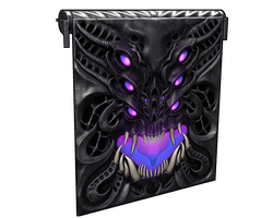 Abyss Garage Door