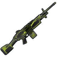 Toxic Wolf M249 in Rust