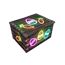 Neon Eggs Box