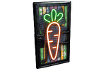 Neon Carrot Door