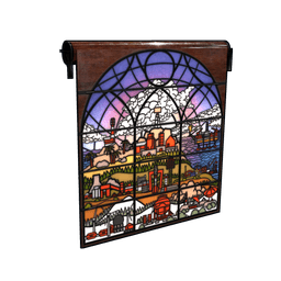 Monuments Glass Garage Door