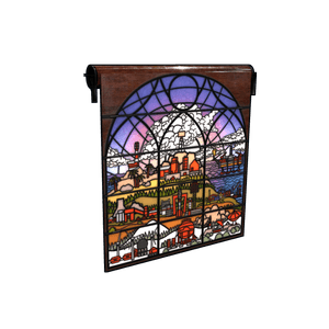Monuments Glass Garage Door