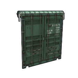 Shipping Container Garage Door