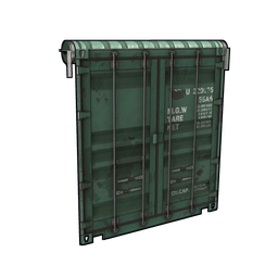 Shipping Container Garage Door