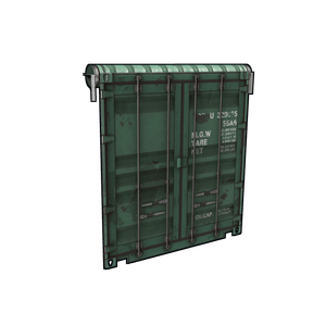 Shipping Container Garage Door