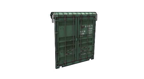 Rust - Shipping Container Garage Door Şuan Stokta Yok