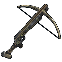 Chemical Burn Crossbow in Rust