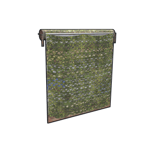 Camouflage Net Garage Door