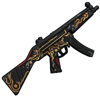Rare Flame MP5 in Rust