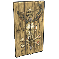 Rampage Wooden Door