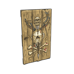 Rampage Wooden Door