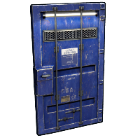 Cobalt Container Metal Door in Rust
